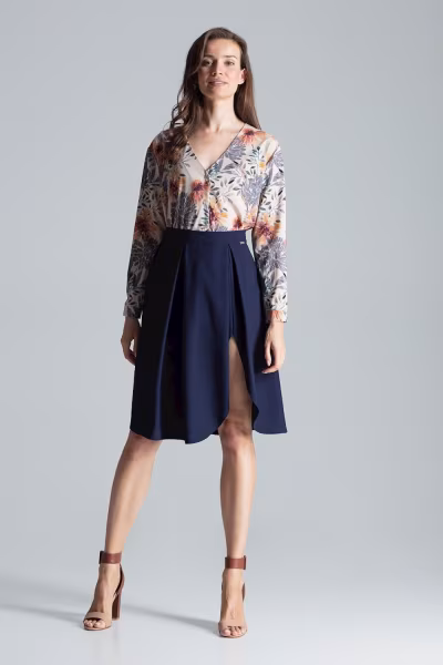 Spódnica Model M675 Navy - Figl — zdjęcie 1