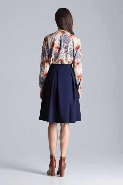 Spódnica Model M675 Navy - Figl — zdjęcie 3