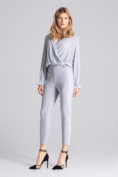 Spodnie Damskie Model M689 Grey - Figl — zdjęcie 1