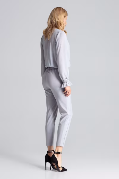 Spodnie Damskie Model M689 Grey - Figl — zdjęcie 3