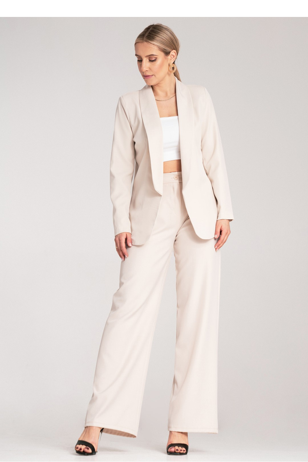 Żakiet Model M1175 Light Beige - Figl