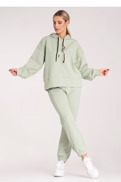Spodnie Dres Model M1126 Oliwka - Figl — zdjęcie 2