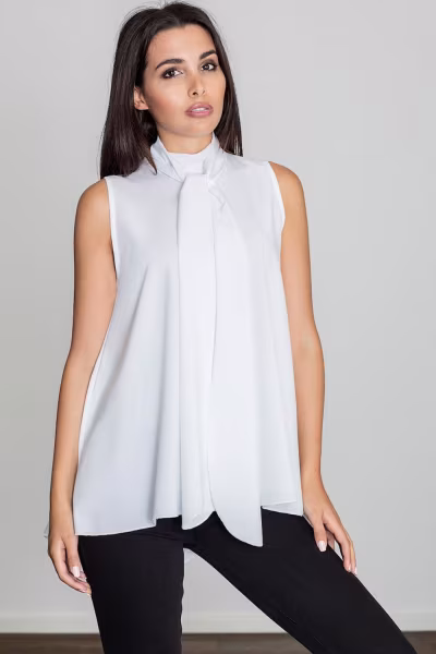 Bluzka Model M547 White - Figl — zdjęcie 1