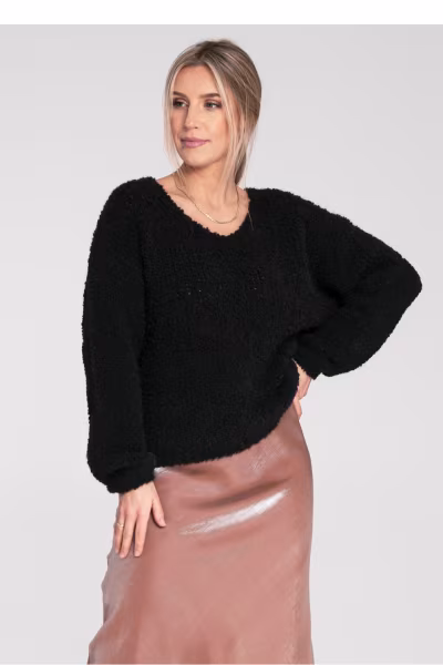 Sweter Damski Model M1108 Black - Figl — zdjęcie 2