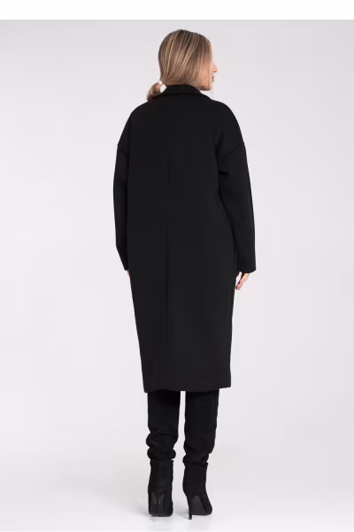 Płaszcz Damski Model M1111 Black - Figl — zdjęcie 3