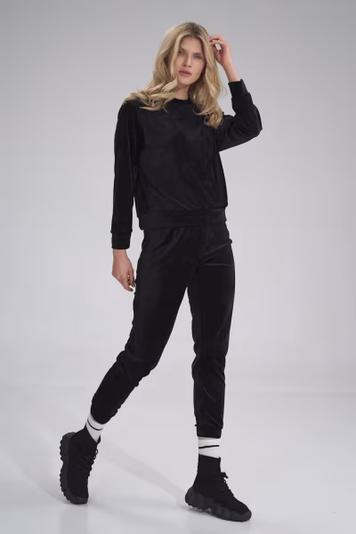 Spodnie Dresowe Model M762 Black - Figl — zdjęcie 1