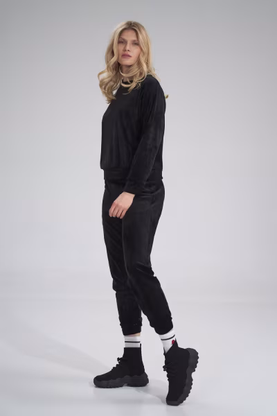 Spodnie Dresowe Model M762 Black - Figl — zdjęcie 2