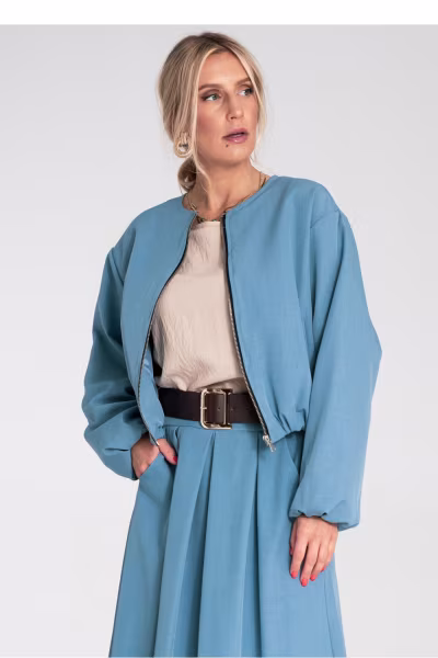 Kurtka Damska Model M1198 Blue - Figl — zdjęcie 2