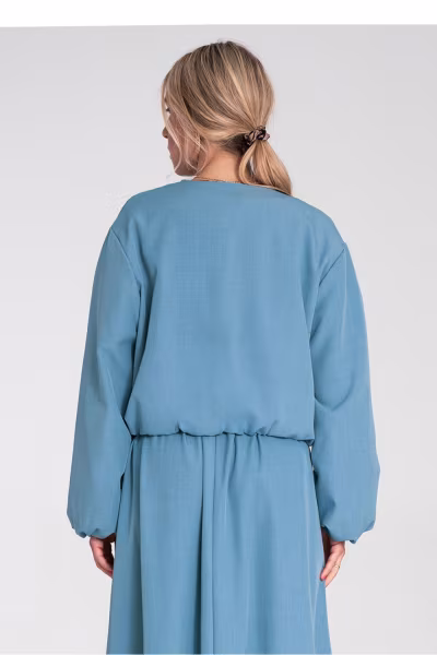 Kurtka Damska Model M1198 Blue - Figl — zdjęcie 3