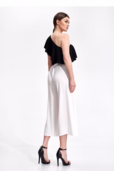 Spodnie Damskie Model M860 Ecru - Figl — zdjęcie 3