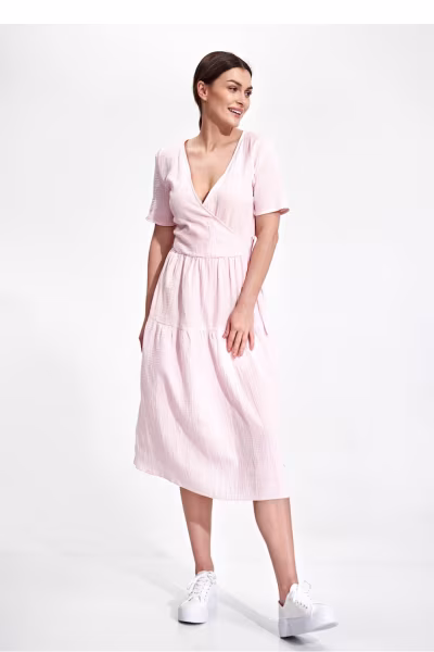 Sukienka Model M872 Pink - Figl — zdjęcie 1
