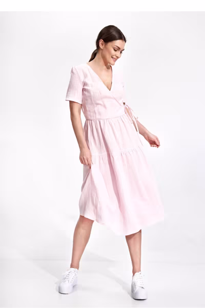 Sukienka Model M872 Pink - Figl — zdjęcie 2
