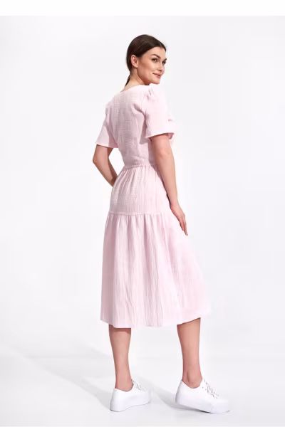 Sukienka Model M872 Pink - Figl — zdjęcie 3