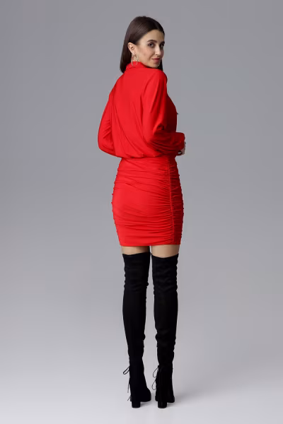 Sukienka Model M635 Red - Figl — zdjęcie 3