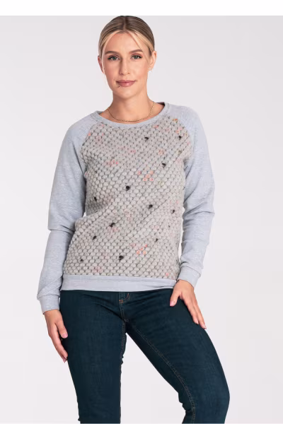 Bluza Damska Model M1046 Grey - Figl — zdjęcie 1