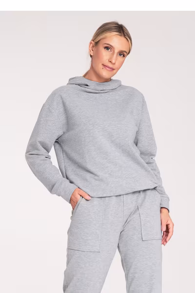 Bluza Damska Model M1034 Grey - Figl — zdjęcie 1