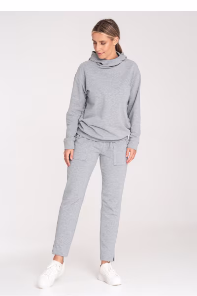 Bluza Damska Model M1034 Grey - Figl — zdjęcie 2
