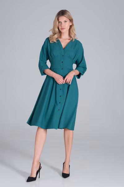 Sukienka Model M843 Green - Figl — zdjęcie 2