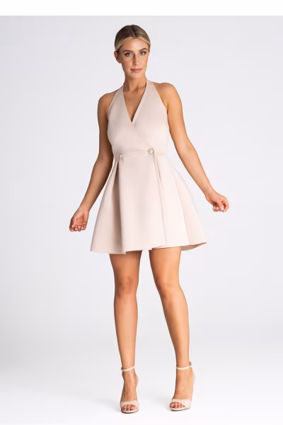 Sukienka Model M977 Beige - Figl — zdjęcie 2