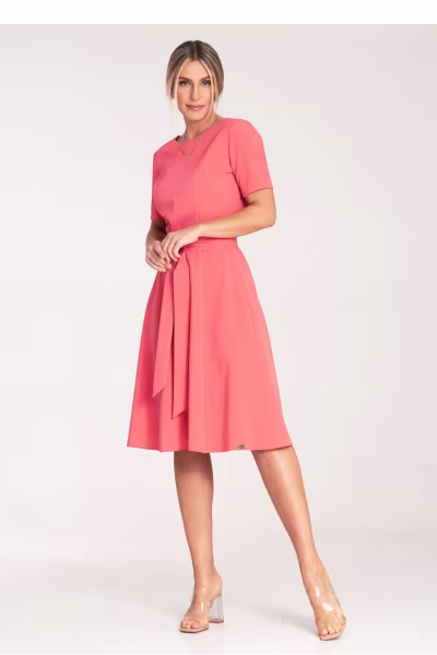 Sukienka Model M1069 Coral - Figl — zdjęcie 2