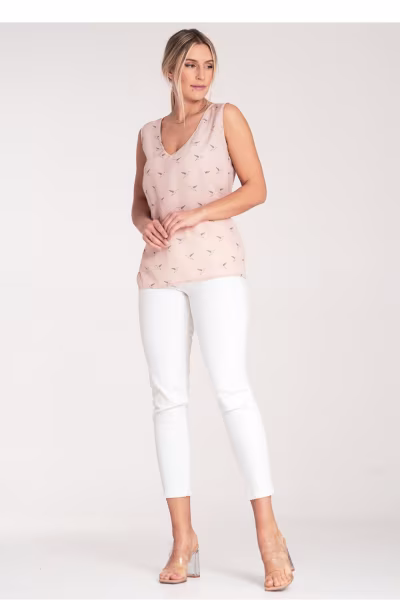 Bluzka Model M1076 Pink - Figl — zdjęcie 2