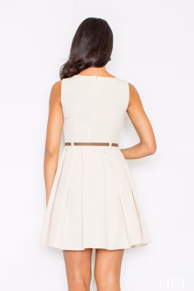 Sukienka M083 Beige - Figl — zdjęcie 2