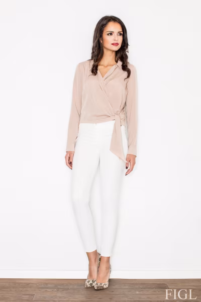 Bluzka M432 Beige - Figl — zdjęcie 3