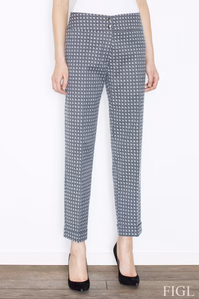 Spodnie Damskie Model M438 Grey - Figl — zdjęcie 1