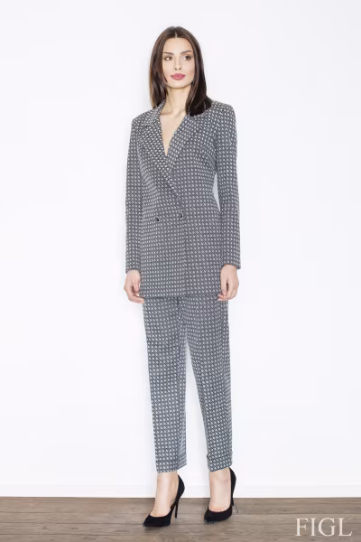 Spodnie Damskie Model M438 Grey - Figl — zdjęcie 2