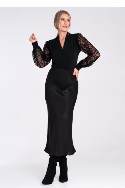 Spódnica Model M1084 Black - Figl — zdjęcie 2