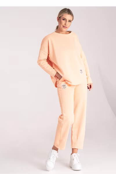 Spodnie Dres Model M1125 Orange - Figl — zdjęcie 1