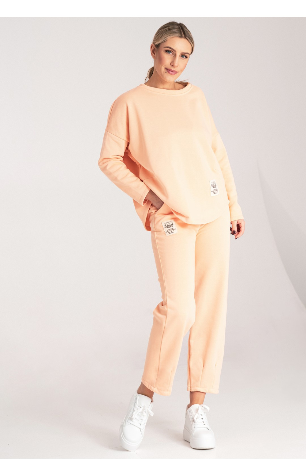 Spodnie Dres Model M1125 Orange - Figl