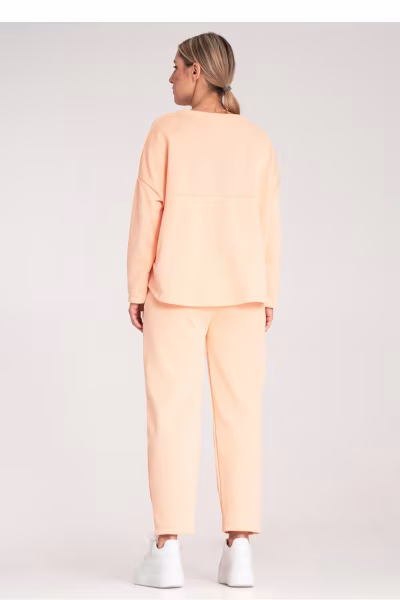 Spodnie Dres Model M1125 Orange - Figl — zdjęcie 3