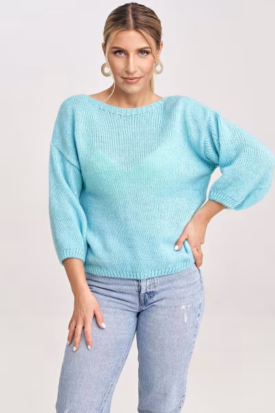 Sweter Damski Model M993 Mint - Figl — zdjęcie 1