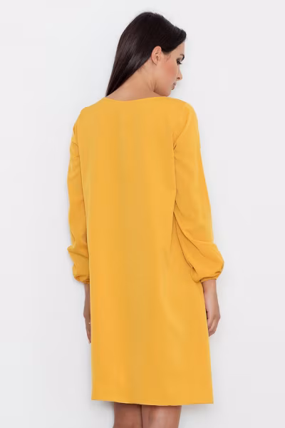Sukienka Model M566 Yellow - Figl — zdjęcie 2