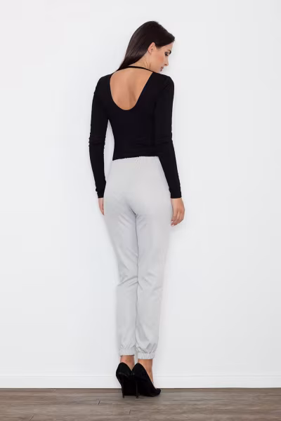 Spodnie Damskie Model M556 Grey - Figl — zdjęcie 2
