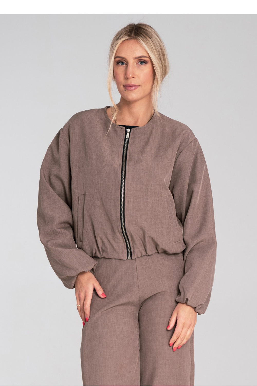 Kurtka Damska Model M1198 Brown - Figl