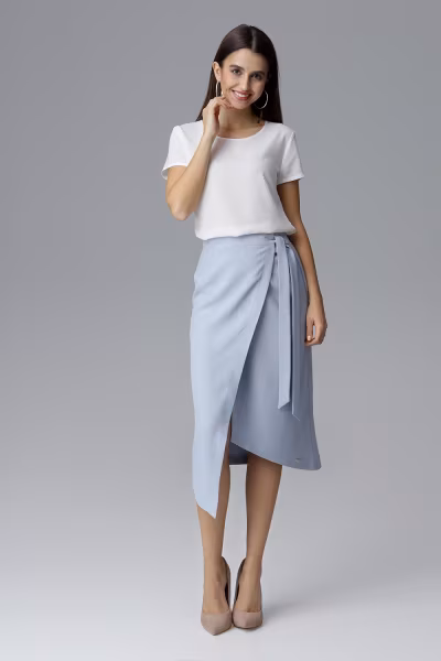 Spódnica Model M629 Sky Blue - Figl — zdjęcie 1