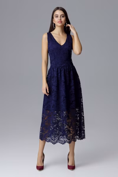 Sukienka Model M639 Navy - Figl — zdjęcie 1