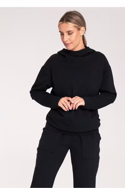 Bluza Damska Model M1034 Black - Figl — zdjęcie 1