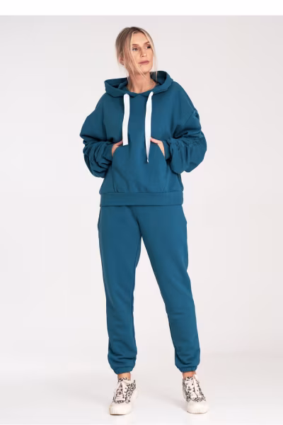 Spodnie Damskie Model M1056 Blue - Figl — zdjęcie 2