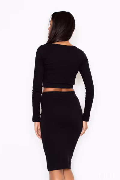 Sukienka Komplet M369 Black - Figl — zdjęcie 2