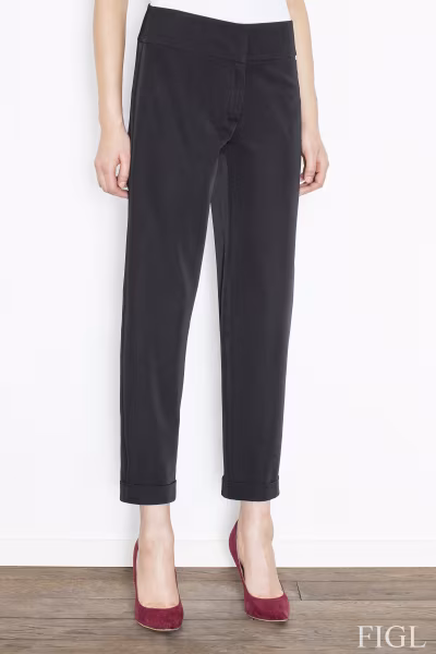 Spodnie Damskie Model M438 Black - Figl — zdjęcie 1