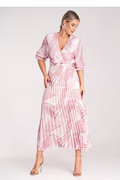 Sukienka Model M1139 Pink - Figl — zdjęcie 1