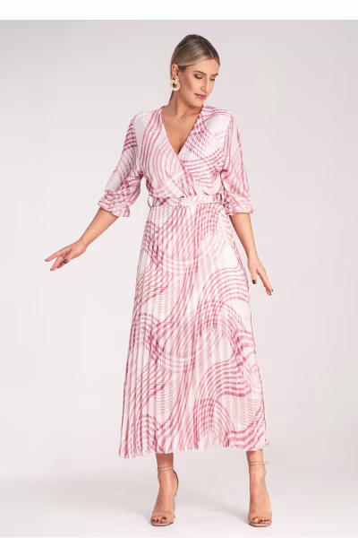 Sukienka Model M1139 Pink - Figl — zdjęcie 2