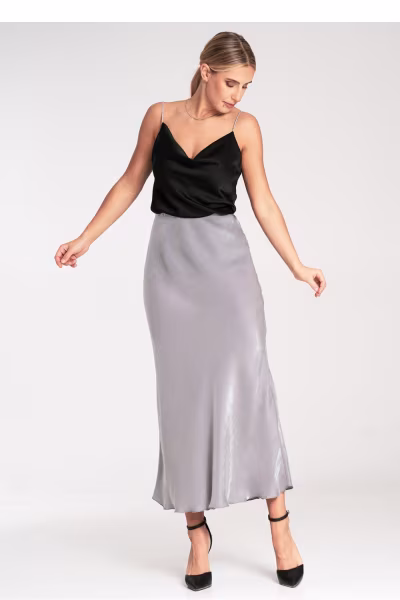 Spódnica Model M1084 Grey - Figl — zdjęcie 1