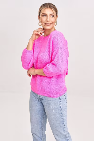 Sweter Damski Model M993 Pink - Figl — zdjęcie 1