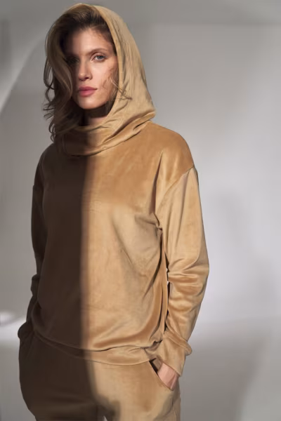 Bluza Damska Model M745 Beige - Figl — zdjęcie 1