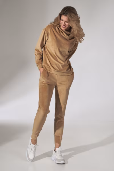 Bluza Damska Model M745 Beige - Figl — zdjęcie 2