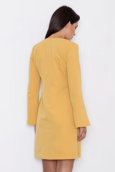 Sukienka Model M550 Yellow - Figl — zdjęcie 2
